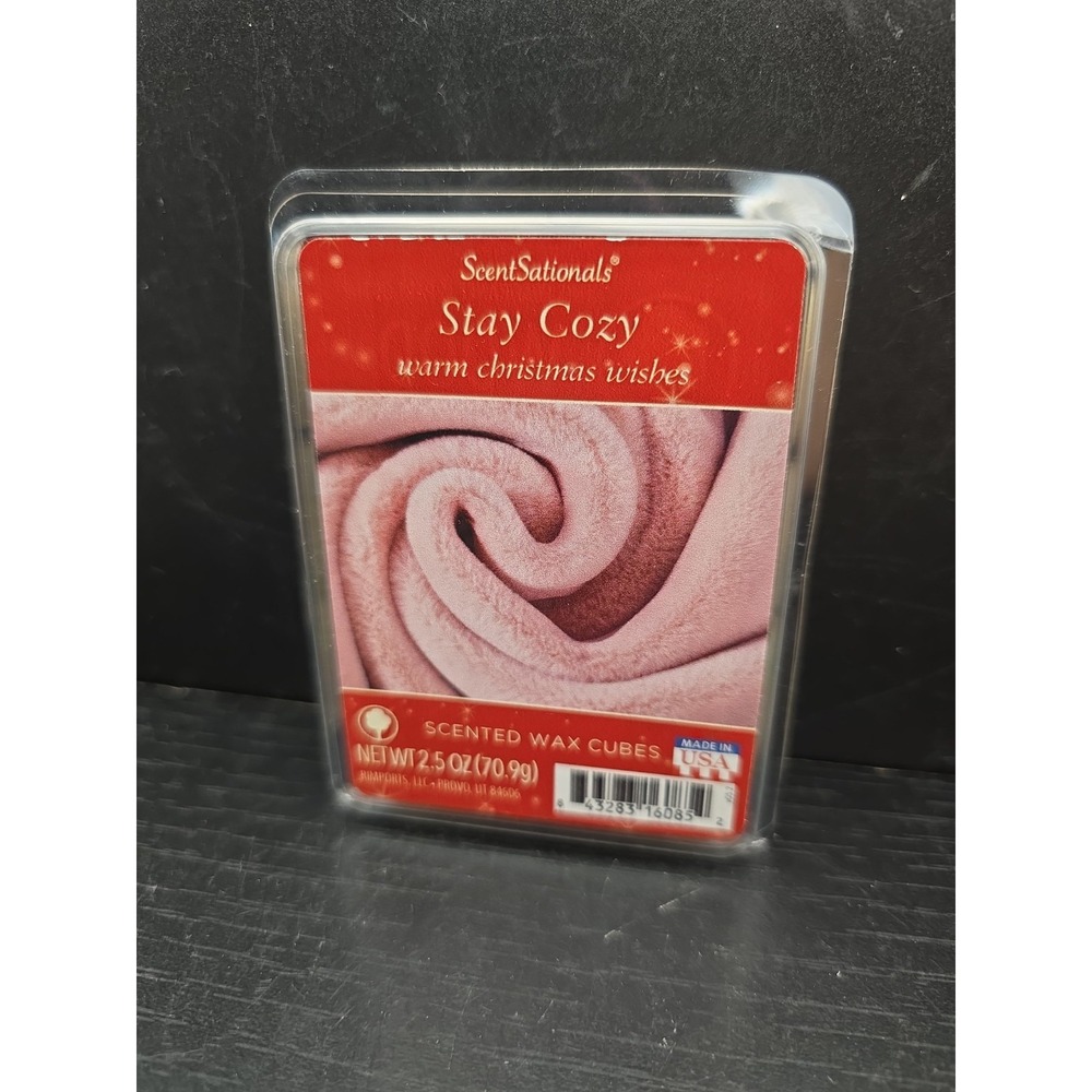 ScentSationals Scented Wax: Stay Cozy Scented Wax Cubes